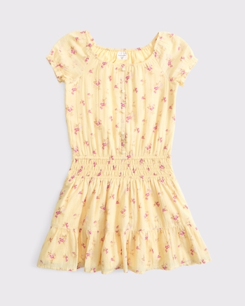 boho smocked waist mini dress from Abercrombie & Fitch - $49.95