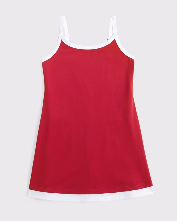 ypb twofer mini dress, Red view 1