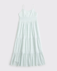 boho babydoll maxi dress