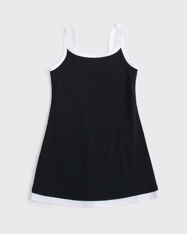 ypb twofer mini dress, Black view 1
