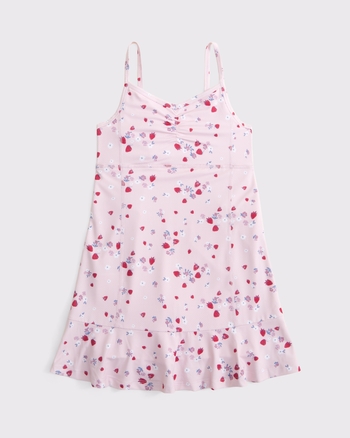 ypb babydoll cinched mini dress