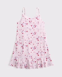 ypb babydoll cinched mini dress