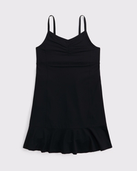 ypb babydoll cinched mini dress