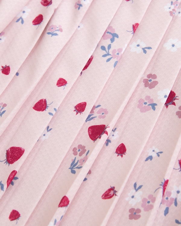 ypb pleated mini dress, Light Pink Pattern view 2