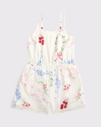 printed smocked romper from Abercrombie & Fitch - $44.95