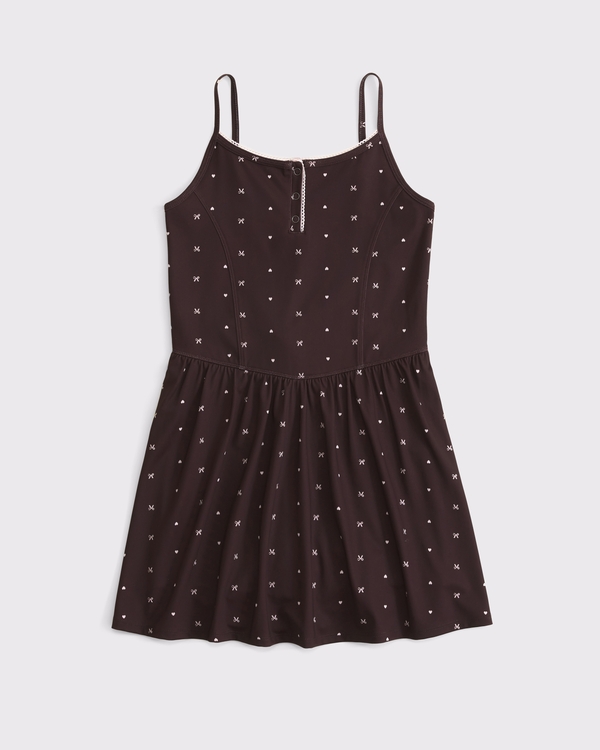 ypb active henley mini dress