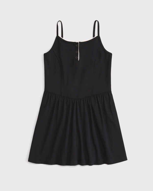 ypb active henley mini dress
