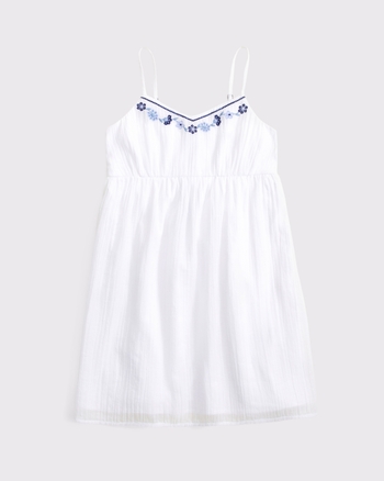 embroidered babydoll dress from Abercrombie & Fitch - $49.95