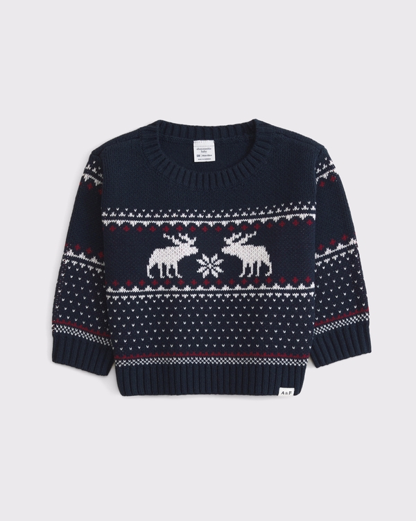baby crew sweater