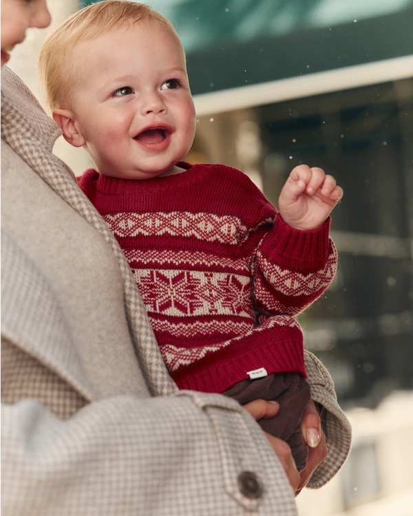 baby crew sweater