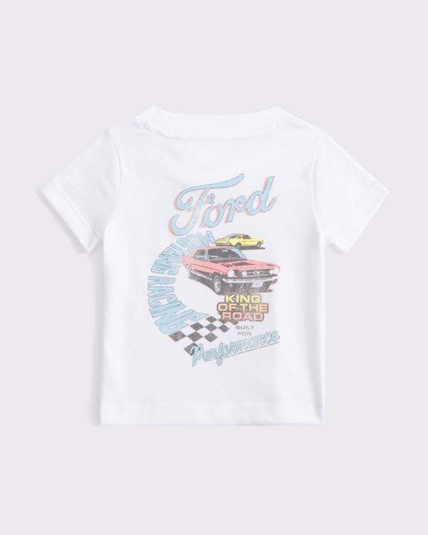 baby ford graphic tee, White view 1