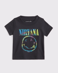 baby nirvana graphic tee