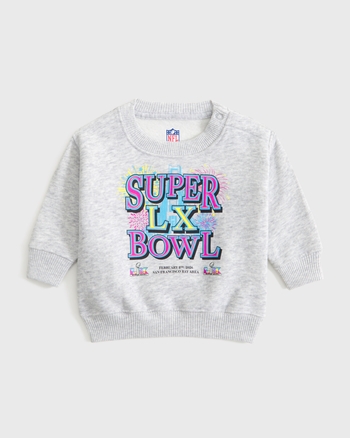 baby super bowl graphic crew sweatshirt from Abercrombie & Fitch - $38.97