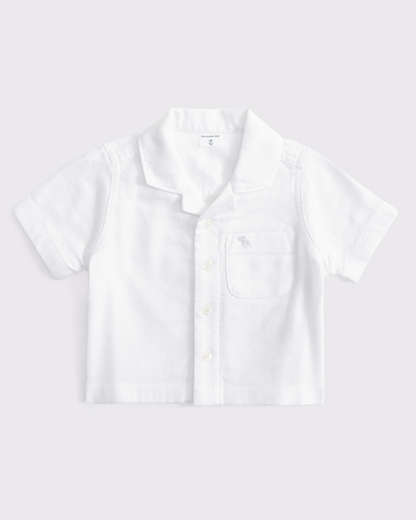 baby short-sleeve icon shirt, White view 1