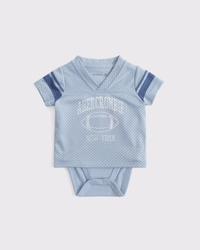 baby logo jersey bodysuit