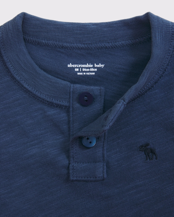 baby henley, Nautical Blue view 2