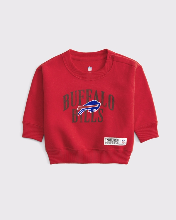 baby buffalo bills crew sweatshirt, Red - Bills view 1