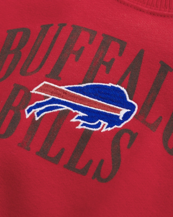 baby buffalo bills crew sweatshirt, Red - Bills view 2