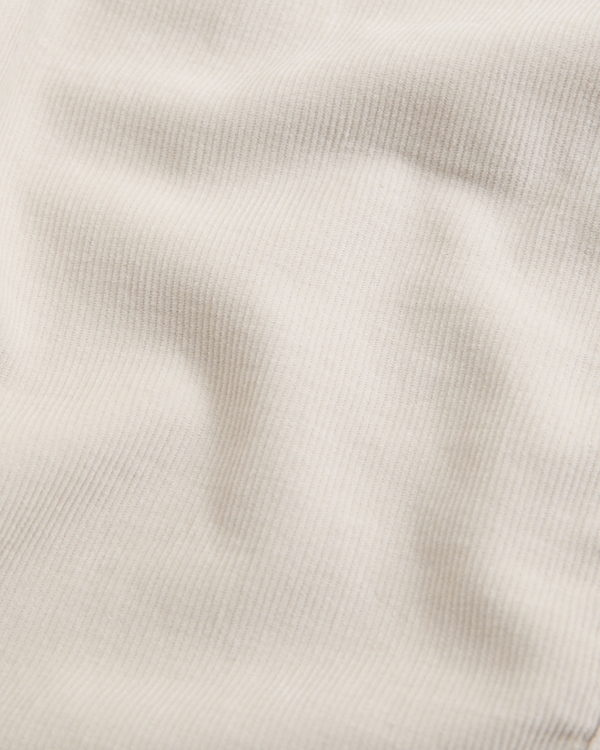 baby 100% cotton corduroy barrel pant, Moonbeam view 2