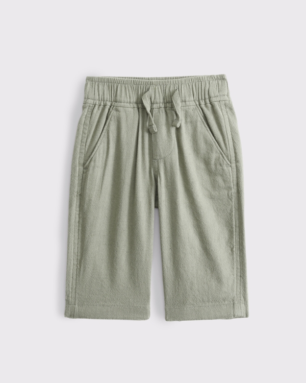 baby textured pull-on pants, Slate Green view 1