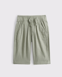 baby textured pull-on pants
