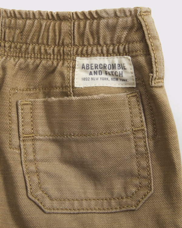 baby cargo shorts, Warm Stone view 2
