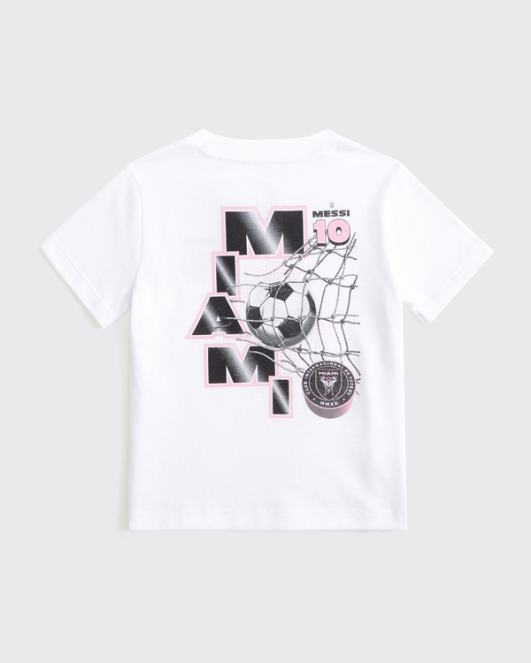 toddler lionel messi graphic tee