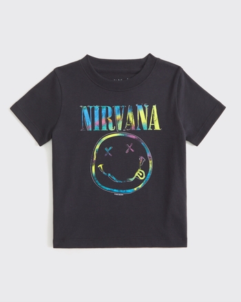 toddler nirvana graphic tee