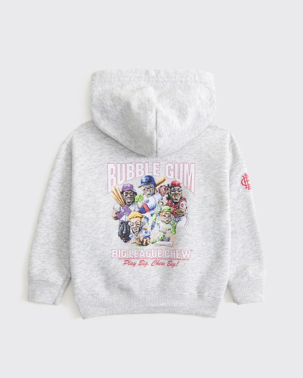 toddler big league chew graphic popover hoodie