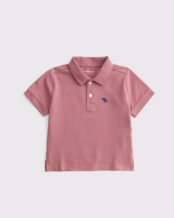 toddler icon pique polo