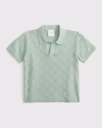 toddler johnny collar sweater polo