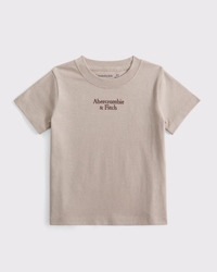 toddler essential logo crew tee