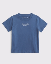 toddler essential logo crew tee