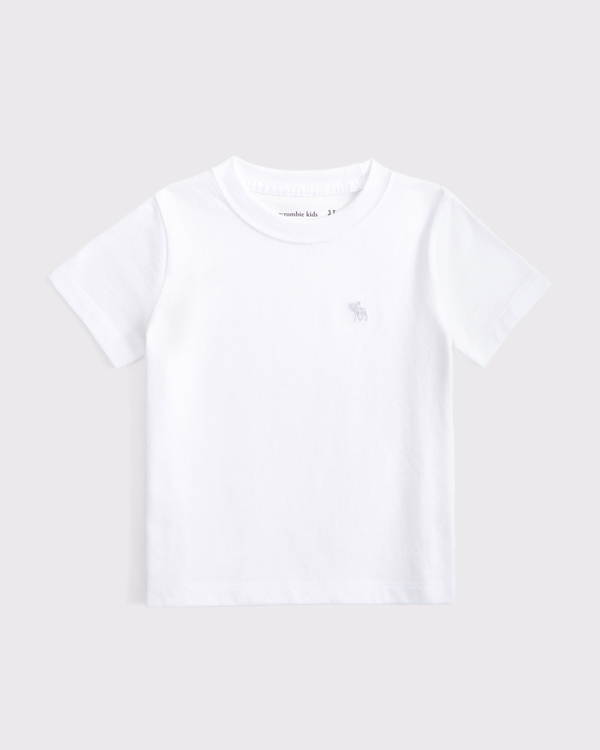 toddler essential icon crew tee, White view 1