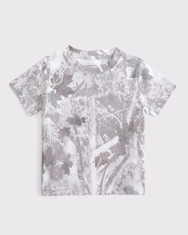 toddler essential icon crew tee, Camo view 1