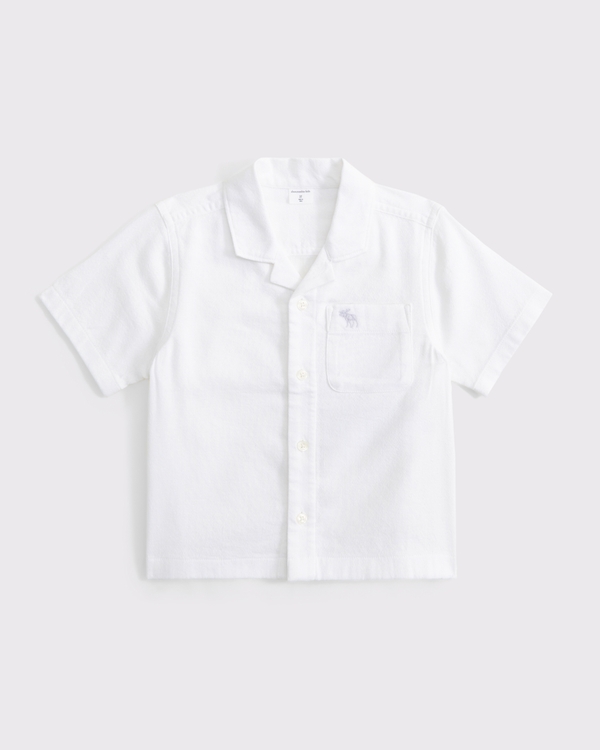 toddler short-sleeve icon shirt, White view 1