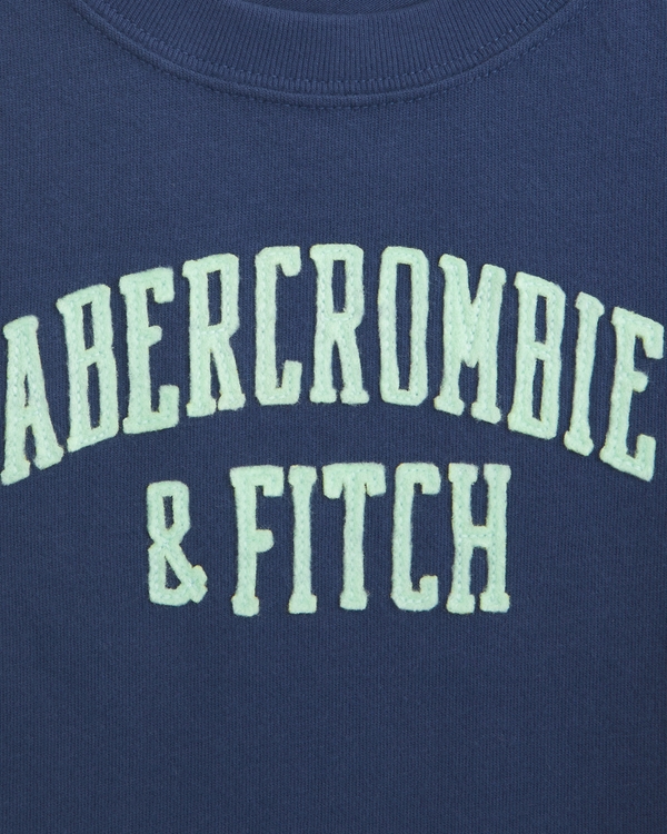 toddler logo tee, Navy view 2