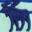 rayas verdes y azules