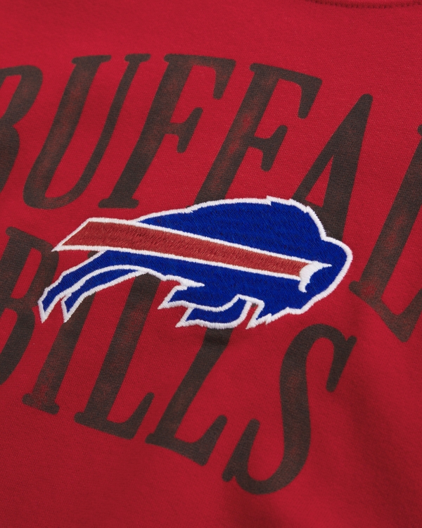 toddler buffalo bills crew sweatshirt, Red - Bills view 2