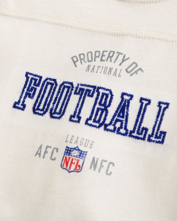 toddler nfl graphic tee, Cream - Nfl view 2