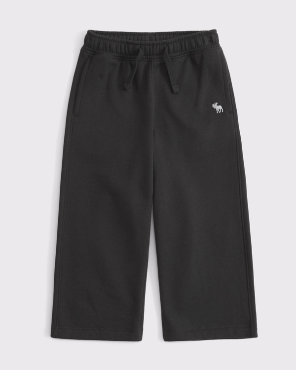 toddler essential icon sweatpants, Charcoal view 1