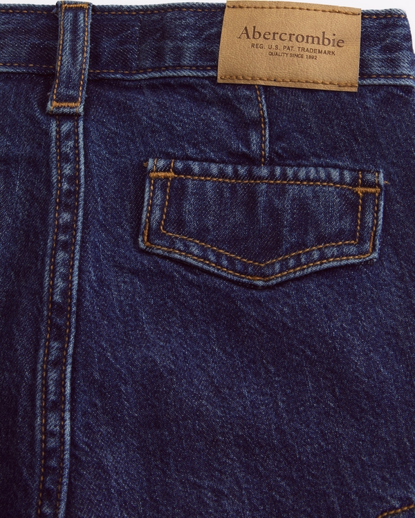toddler baggy denim cargo shorts