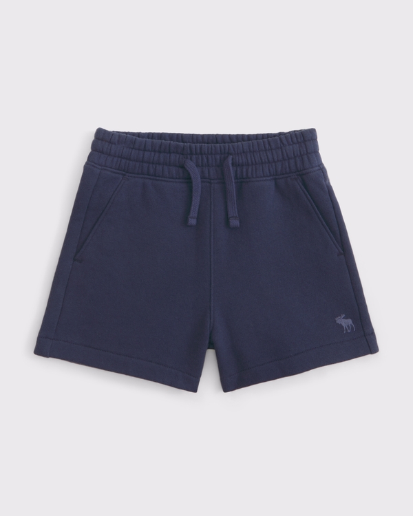 toddler essential fleece icon shorts, Sapphire view 1
