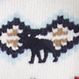 white fair isle print