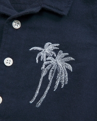 baby button-through romper