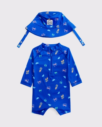 baby long-sleeve rashguard swimsuit set from Abercrombie & Fitch - $59.95