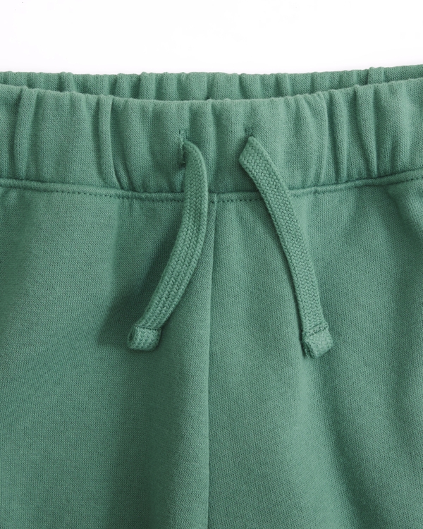 toddler essential icon crew sweatshirt set, Green view 2