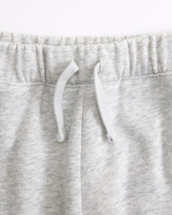 toddler essential icon crew sweatshirt set, Light Gray view 2