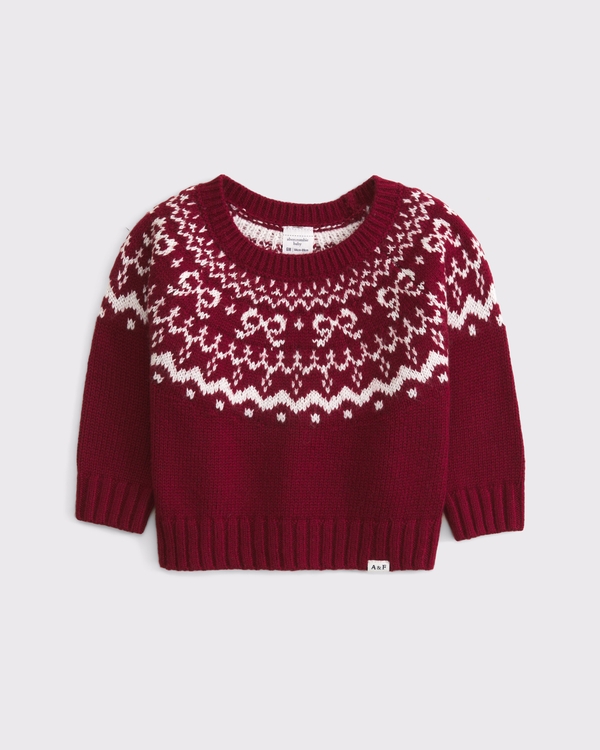 baby crew sweater