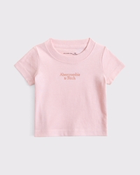 baby essential logo crew tee